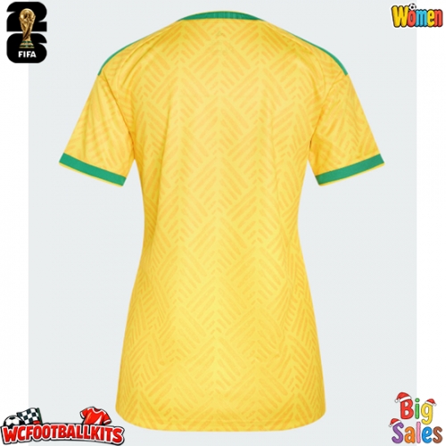 South Africa Replica Home Stadium Shirt for Women World Cup 2026 Short Sleeve